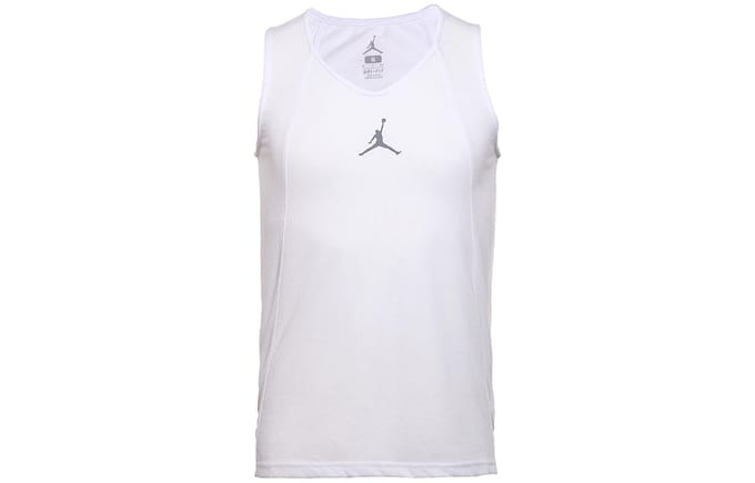 Maillot de Basketball Jordan Flight Homme Blanc S