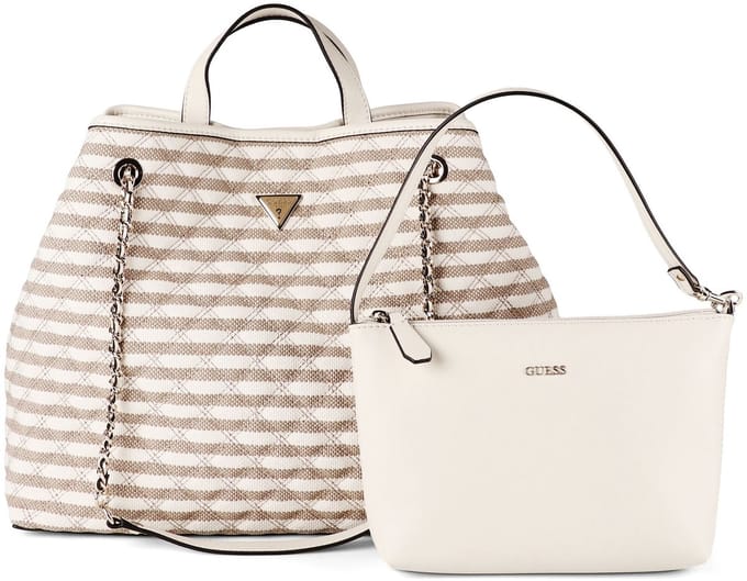 Guess Giully II 2-in-1 Tote - Shopper 45 cm (taupe multi)