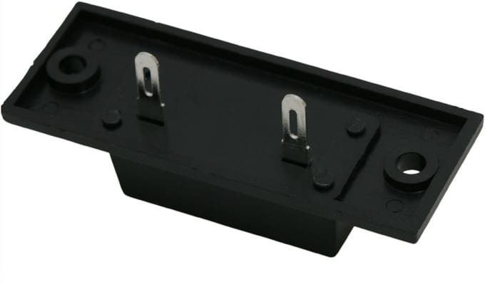 5x 2-Polige Speaker Aansluitbus – 2-Way Speaker Socket – Clip-On Montage – Luidspreker Behuizing Achterzijde - 5 Stuks [05159]