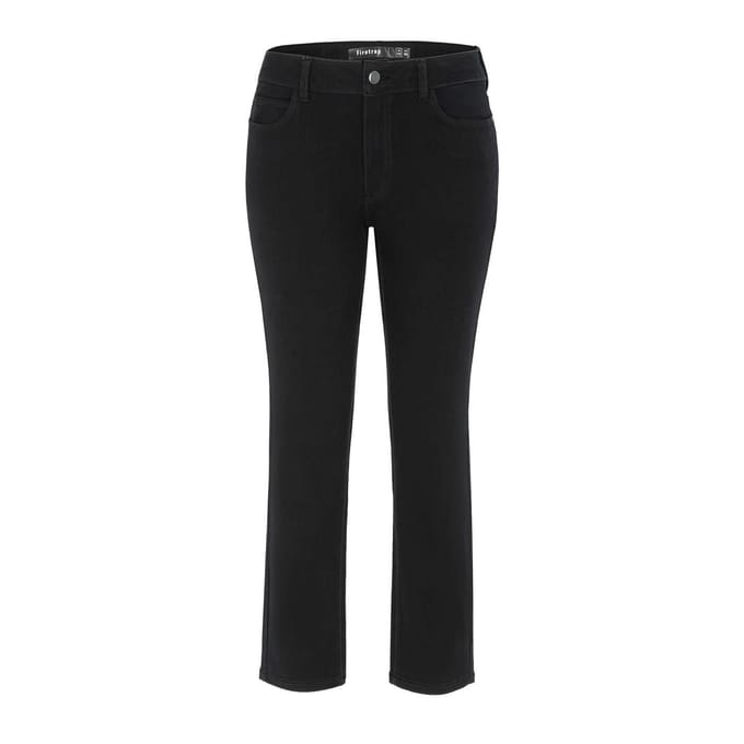 Firetrap Effen slim-fit jeans voor dames (Zwart)