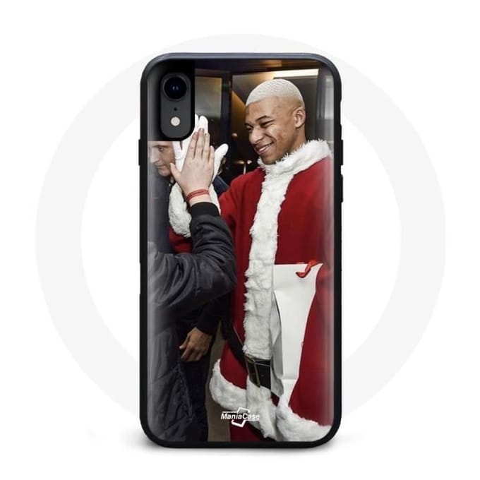 Coque pour Iphone XS Max Mbappé Foot Joyeux noël