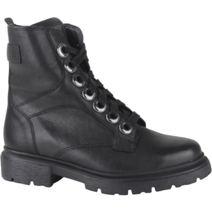 Durea 9809.758.5598-K dames veterboots sportief maat 38,5 (5,5) zwart