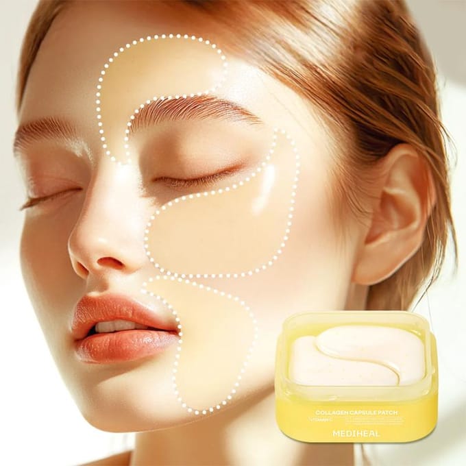 [MEDIHEAL] Collageen Capsule Patch Vitamine C 60EA