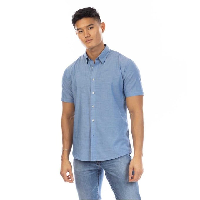 Peter Werth Herenslaapshirt (Indigo)