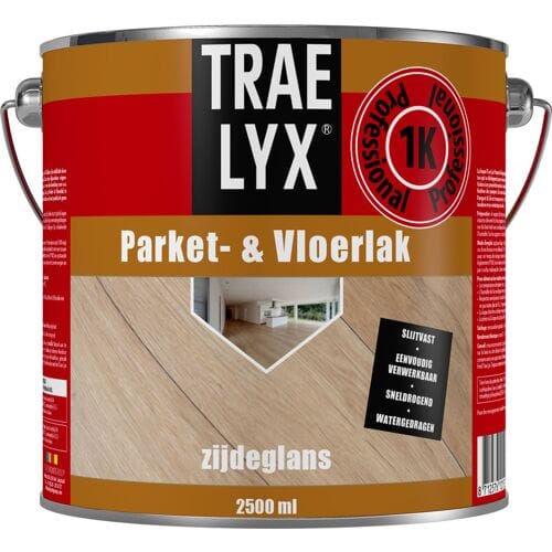 Trae-Lyx Parketlak - Blank Satin - 2,5 ltr