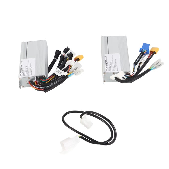 48V 800W Elektrische Scooter Controller Dubbele Aandrijving Aluminiumlegering Elektrische Fiets Snelheidsregelaar white