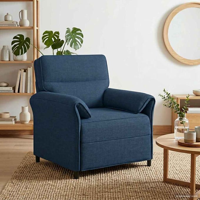 vidaXL - Bank - 100% - polyester - metalen - frame - MDF, - Multiplex