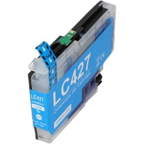 PrintAbout Inktcartridge LC-427C Cyaan geschikt voor Brother