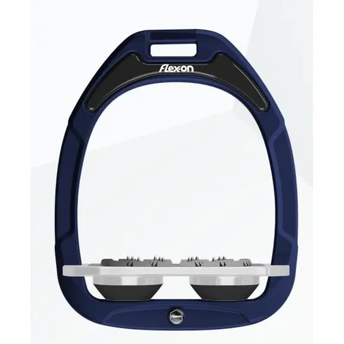 Ultra Grip Platte Stirrup Marine/Grijs/Zwart Flex-On Green Composite