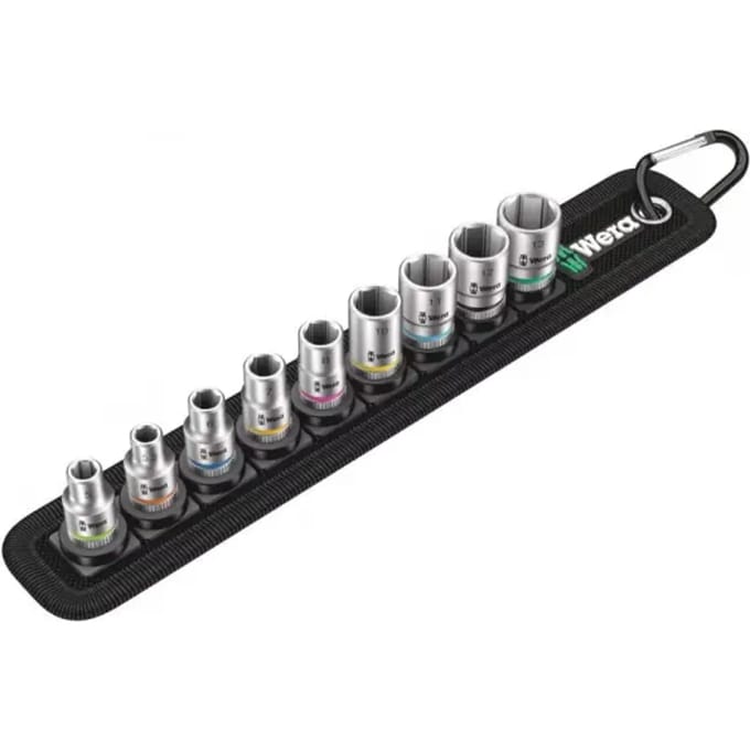 Wera Belt A 4 Zyklop Steckschlüsseleinsatz-Satz 1/4""