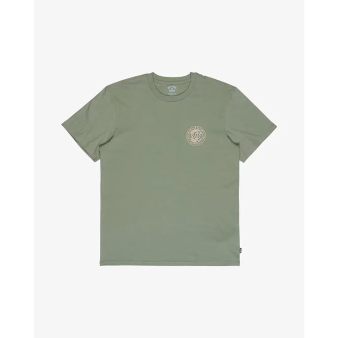 Billabong Rotor T-shirt Met Korte Mouwen Groen L Man