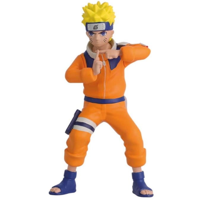 Naruto - Giftbox met 3 Speelfiguurtjes - 9 cm - kunststof - Comansi