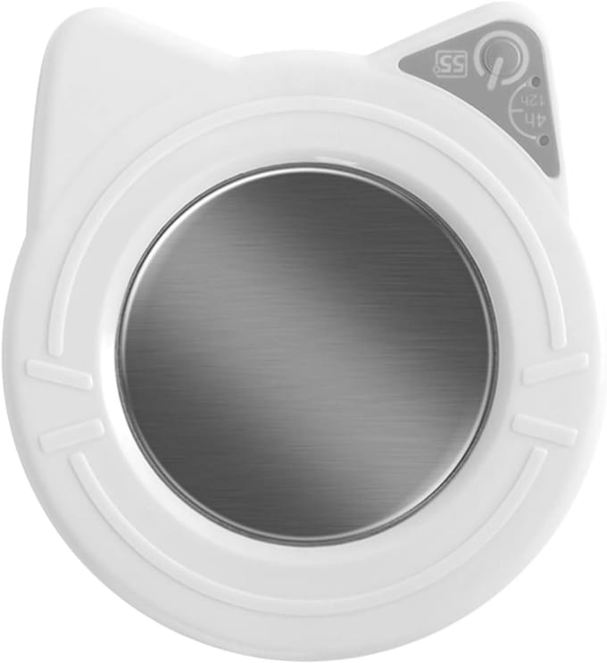 Elektrische Bekerwarmer - Drank Warmer - Dranken Warm Houden - Automatische Uitschakelfunctie - 10 x 14 cm - Wit