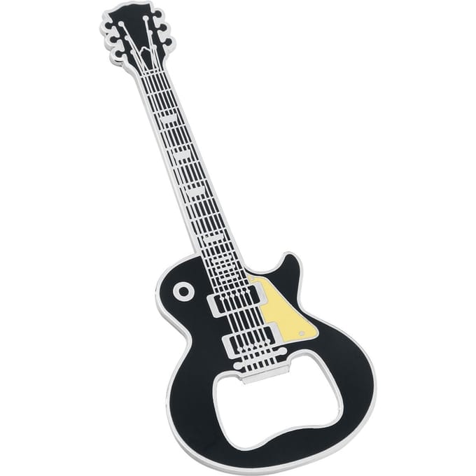 Guitar Unisex Flesopener - zwart - Standard