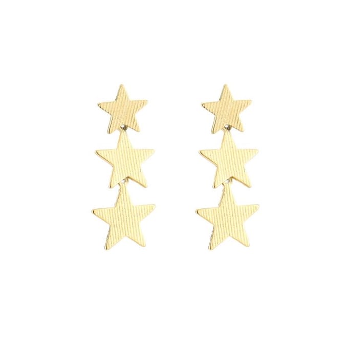 oorbellen-drie-sterren-stainless-steel-dames-sieraden-4cm-feestelijk-cadeau-goud