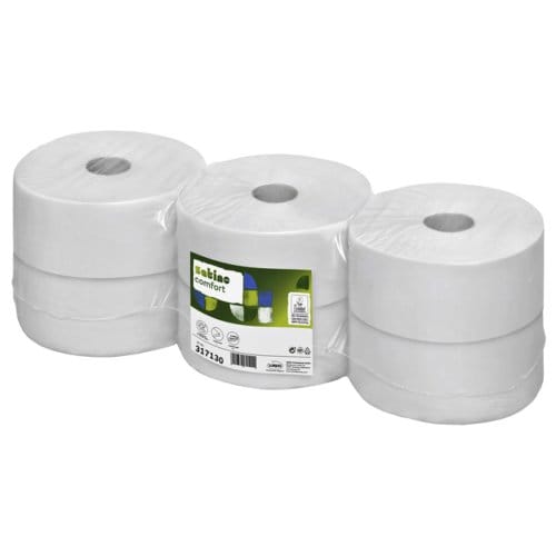 Toiletpapier satino jt2 comfort 2-laags 380m wit 317130