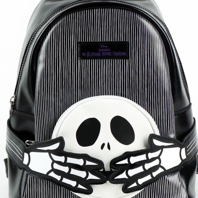The Nightmare Before Christmas Jack Unisex Rugtas - zwart/wit - Standard