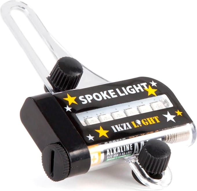 Ikzi Light Spoke Light 14 RGB LED - fietsverlichting - 30 patronen - voor fietswiel