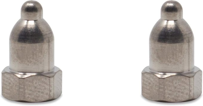 Korte Titanium Contactpunten voor Honden Training Halsbanden - 5/8"