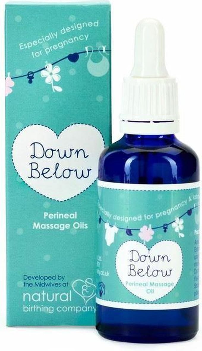 Natural Birthing Company Down Below perineal massage oils