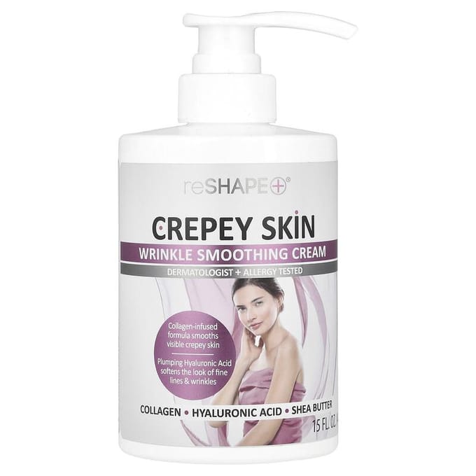 Gekreukelde Huid, Rimpel Gladmakende Crème, 15 fl oz (444 ml)