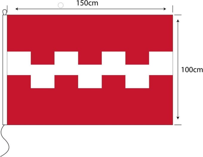 Vlag van Buren 100 x 150cm