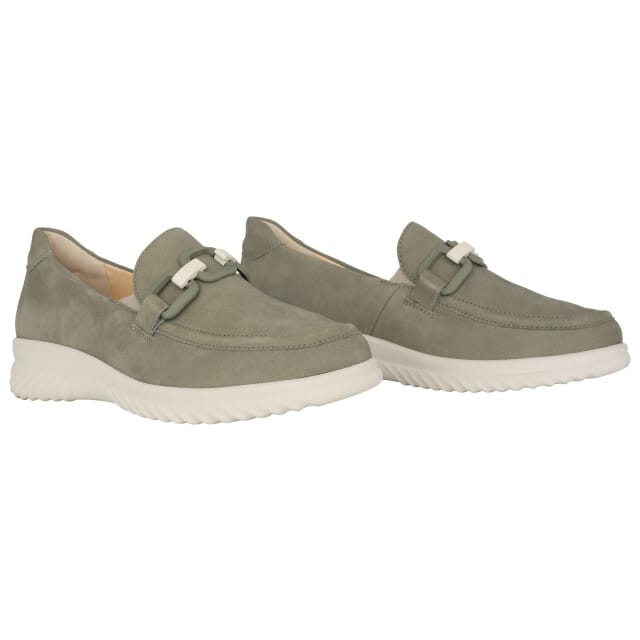 Ganter Heike - dames moccasin - Groen - maat 35.5 (EU) 3 (UK)