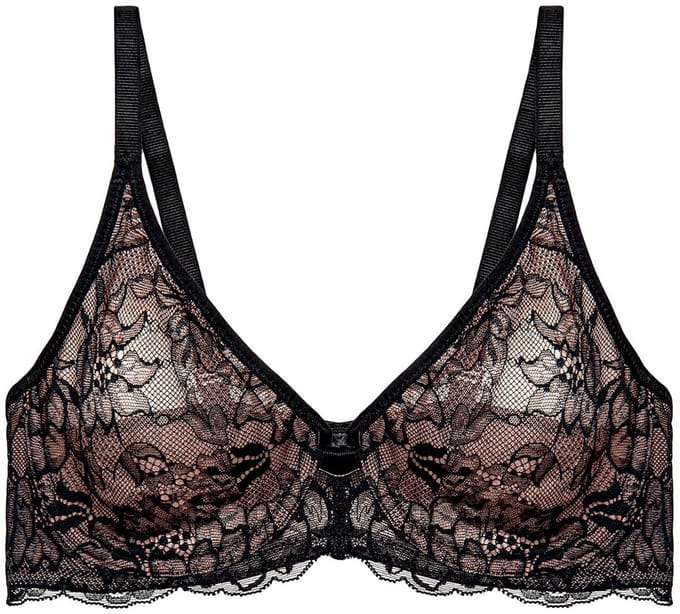 Triumph Amourette Charm BH met Beugel - Zwart-80G