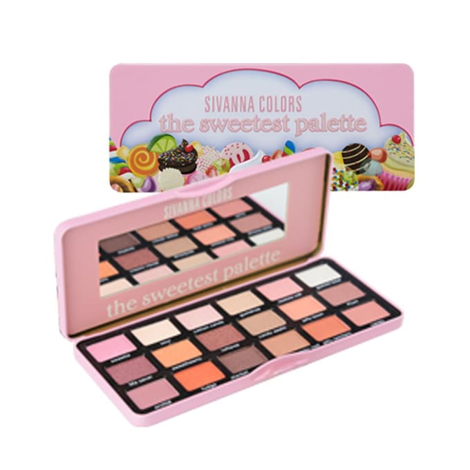 SIVANNA COLORS Palette la plus douce 26 g. - HF7006 26 g. black