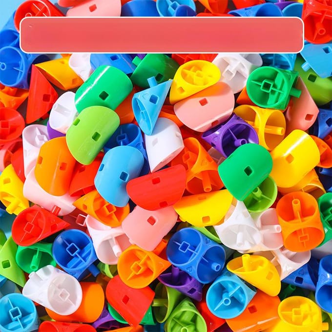 Maternelle Éducation Précoce Coude Rotatif Assemblage Tuyau Éveil Puzzle Assemblage Jouet Blocs de Construction Grandes Particules Multifonctionnel