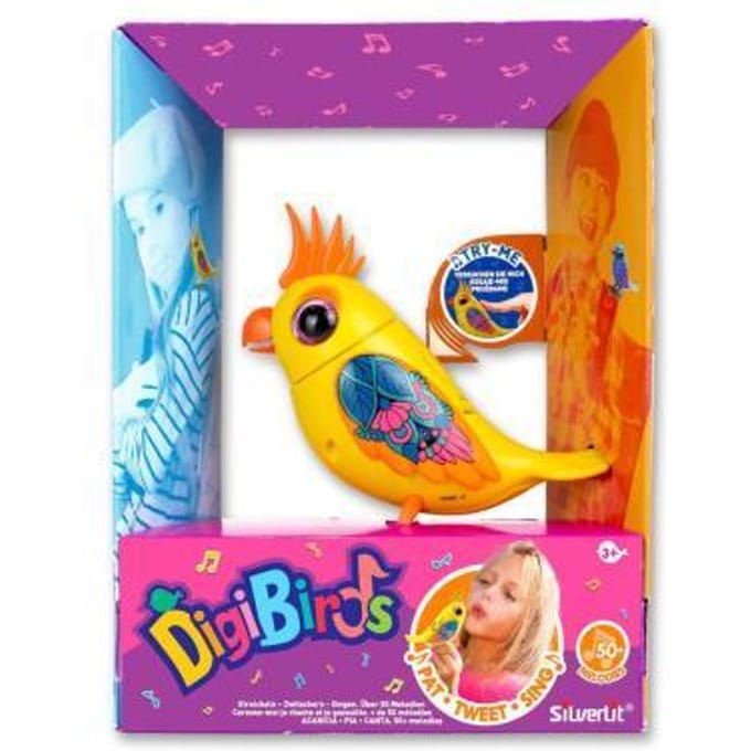 DigiBirds Single Cockatoo - Interactief vogeltje