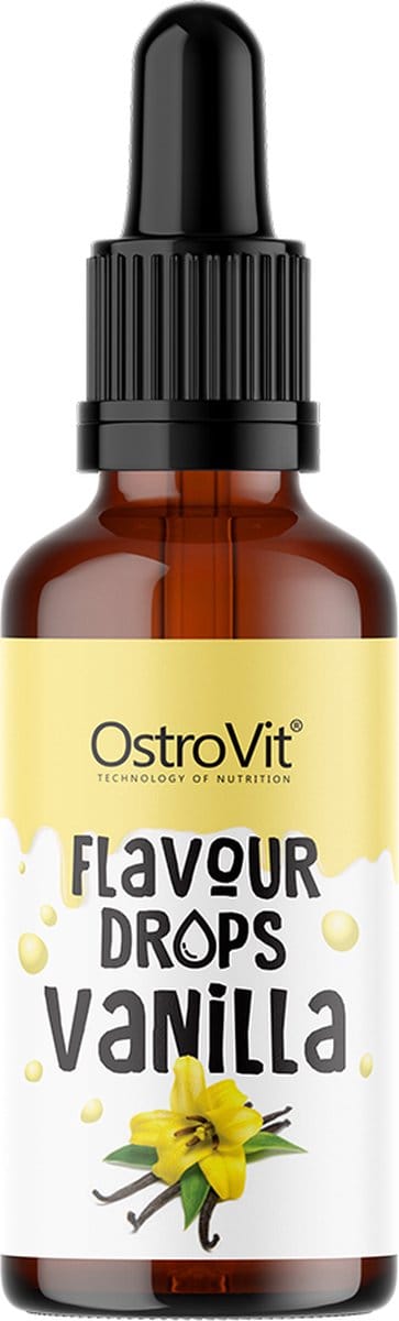 OstroVit Flavour Drops – Smaakdruppels – Vanille Smaak – 30ml