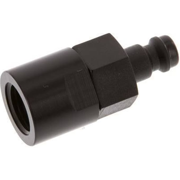 POM DN 5 Koppeling Insteeknippel G 1/4 inch Binnendraad Dubbele afsluiting