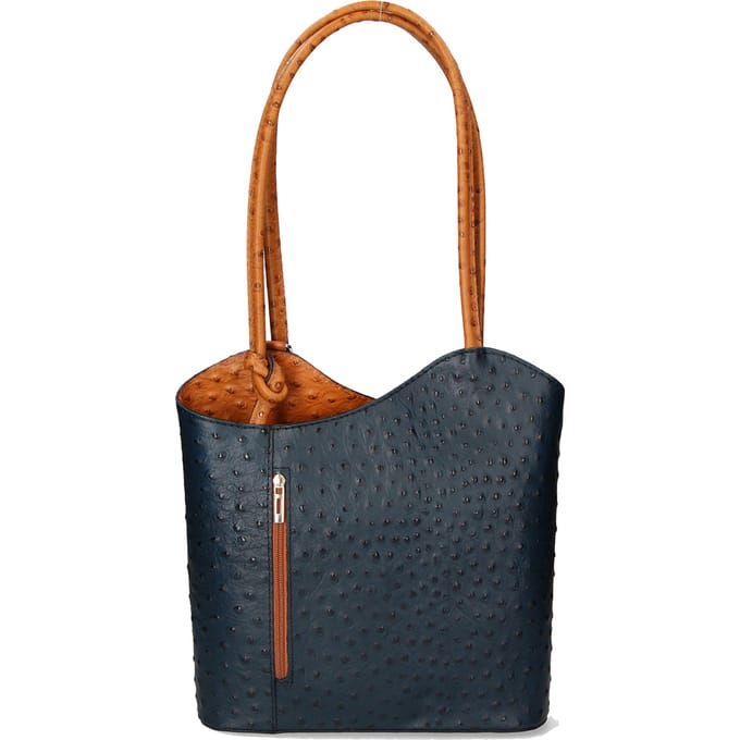 Gave Lux Rugzak vrouwen BLU COGNAC