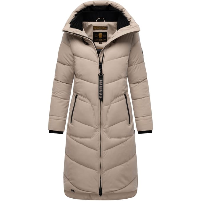 Marikoo Benikoo dames winterjas – lang, warm & stijlvol