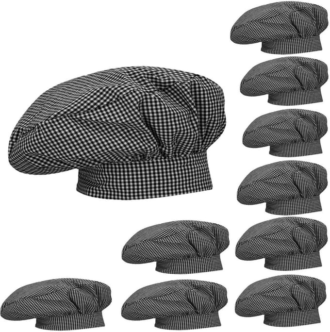 Kookmuts - Koksmuts Chef - Keuken Werk - Franse Stijl - Uniseks - Wit
