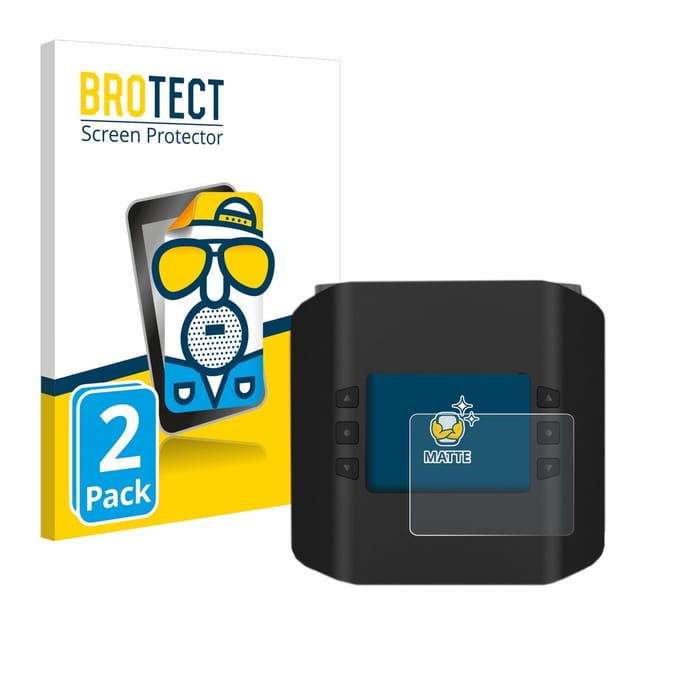 BROTECT - Screenprotector voor ISDT Smart Duo Charger K4 - Folie Beschermfolie matte 2 Stuks