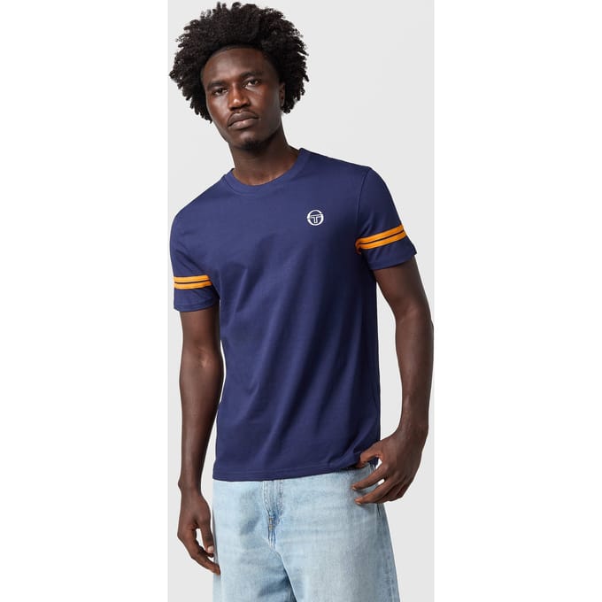 Sergio Tacchini Grello Crew-T-Shirt, Blauw