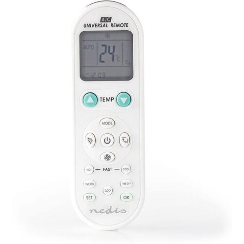 Universele afstandsbediening voor split-unit airconditioners - Programeerbare functionaliteiten - 2x AAA/LR03