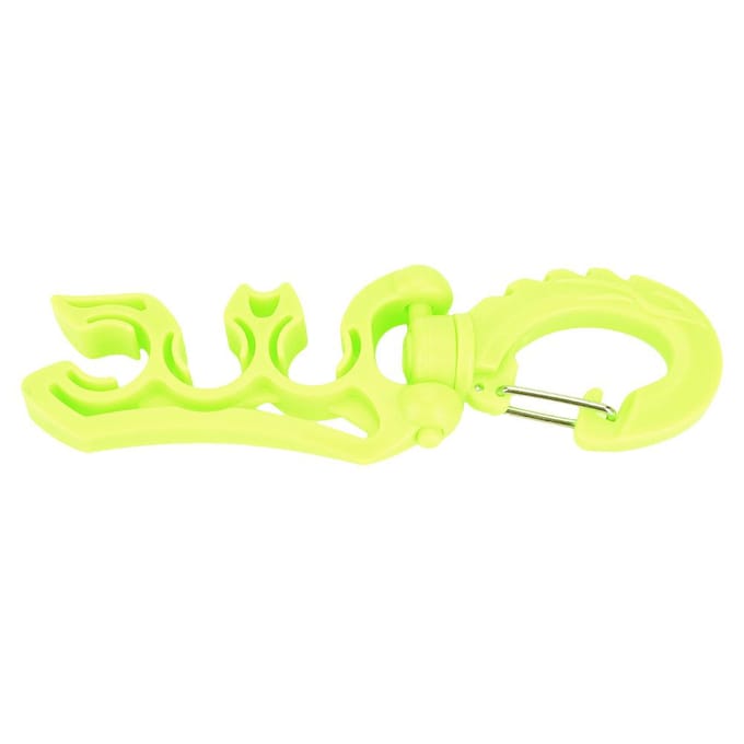 Support de tuyau BC de plongée sous-marine Keep Diving Clip Crochet Boucle Jaune yellow