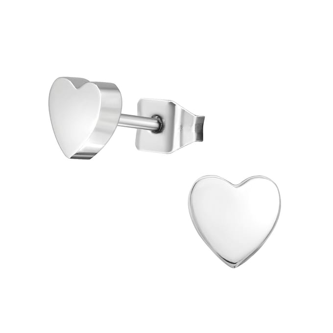 La Rosa Princesa Hart Oorbellen Titanium