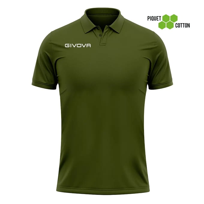 Katoenen piqué polo voor kinderen Givova Summer