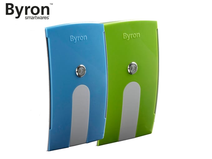 Byron BY-GB - Verwisselbare frontje - Blauw &amp; Groen - Geschikt voor deurbel type BY504E/BY514E/B