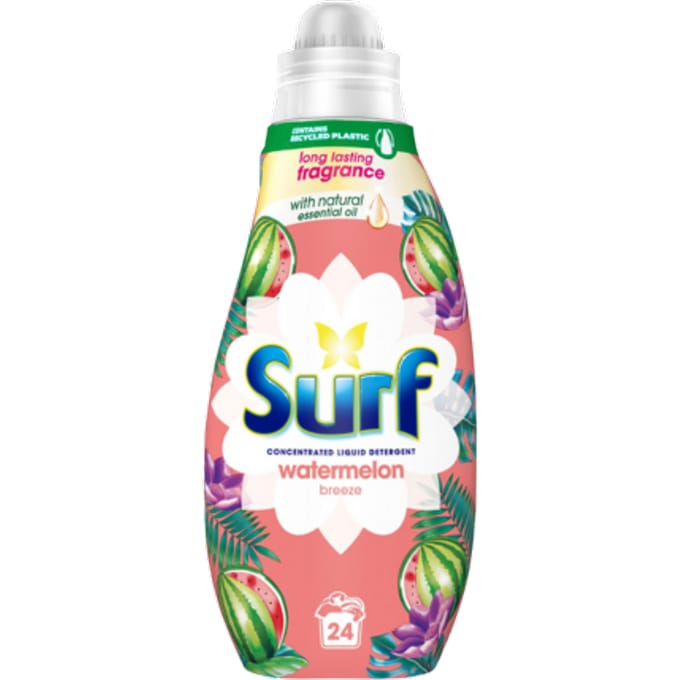 Surf Vloeibare Wasmiddel Watermeloenbries 648 ml