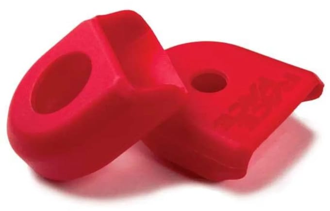 Race Face Small Crank Boot Crankbeschermers 2 Eenheden Rood