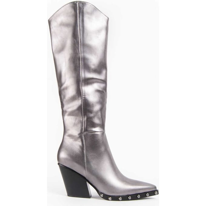 Bota De Tacón Para Mujer.  Montevita  Tejan4  102513 36 grijs