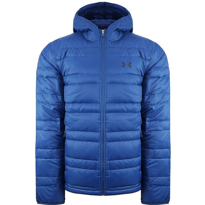 Under Armour Storm heren blauw donzen capuchonjack