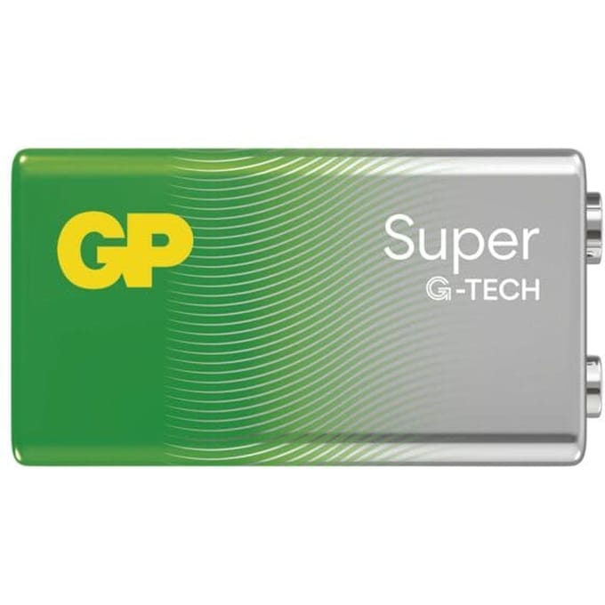 GP Super Alkaline 9V Blokbatterij (1-pack)