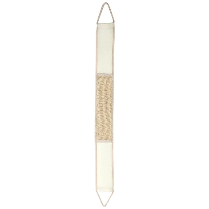 Lichaam Exfoliërende Katoen Linnen Handdoek Douche Rug Scrubben Bad Hulpmiddel white