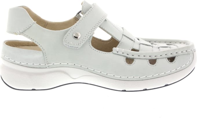 Wolky Dames Comfortschoenen 07204 Rolling Sun Wit